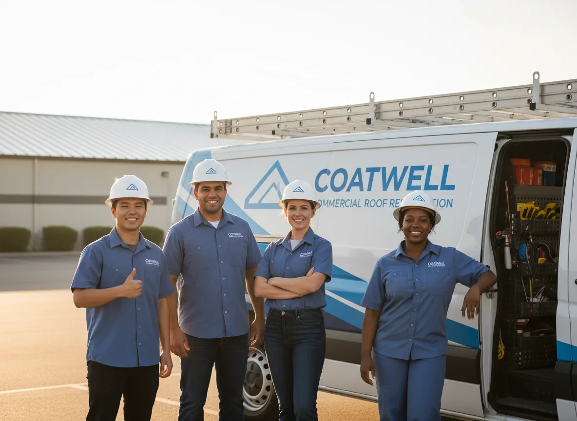Commercial roof coating company in Randolph, TX